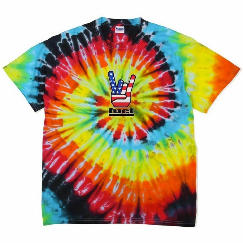 FUCT Horn Hands Tie-Dye - MEDIUM - Sealed